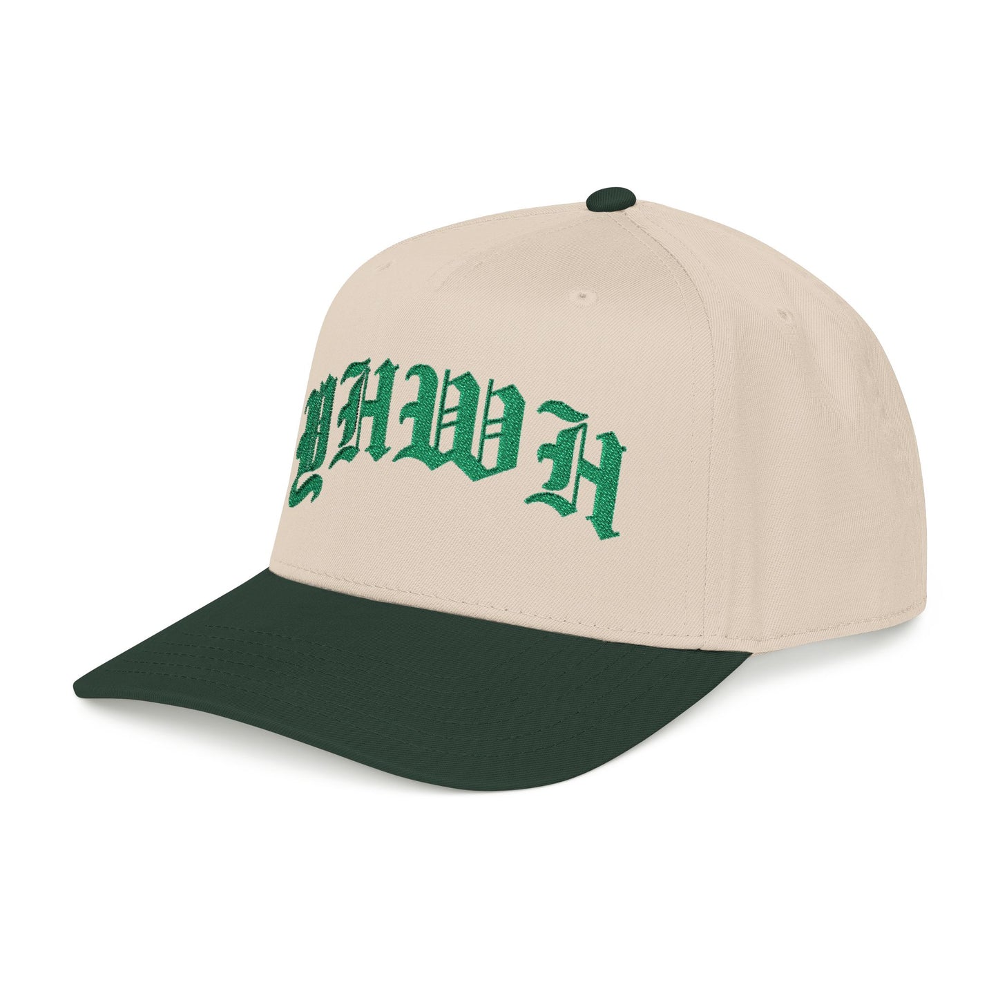 Green 'YHWH' Baseball Cap