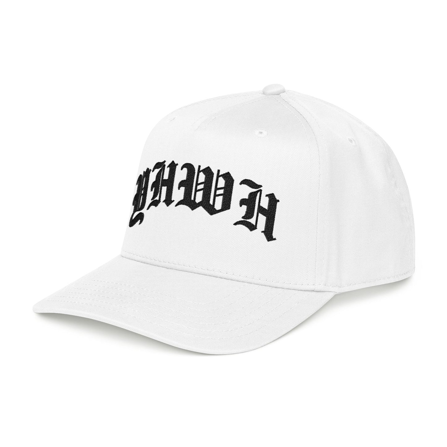 White 'YHWH' Baseball Cap