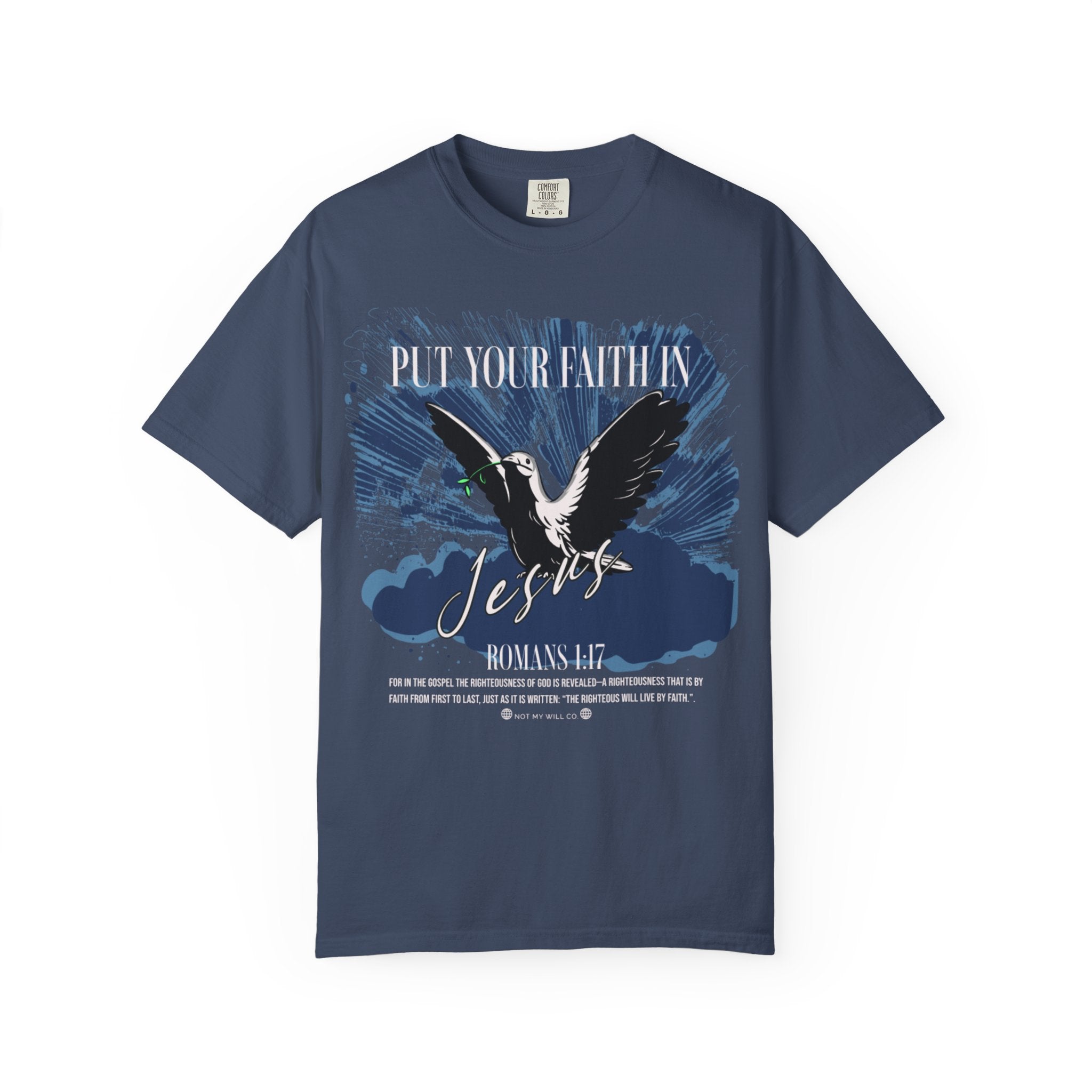 Graphic Tee - "Put Your Faith in Jesus" T-Shirt
