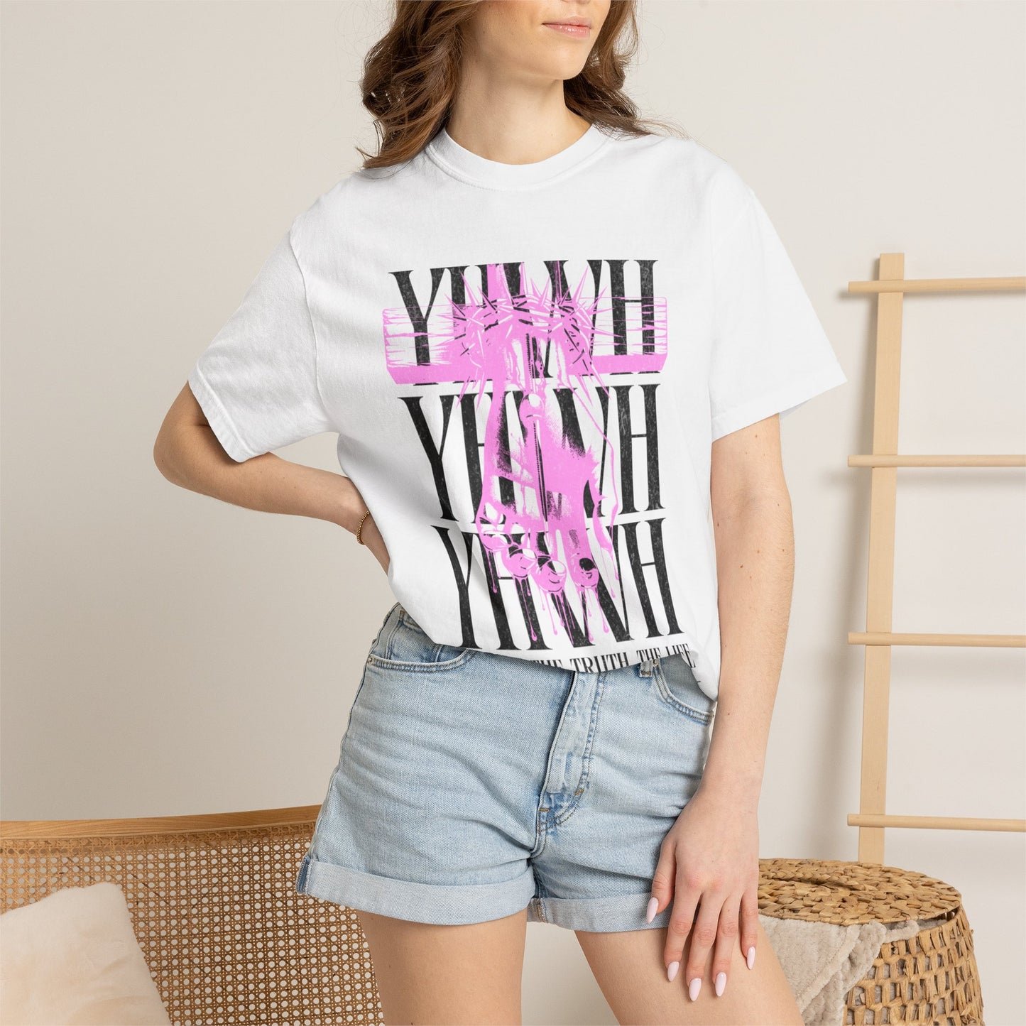 Graphic Tee - 'YHWH' T-shirt