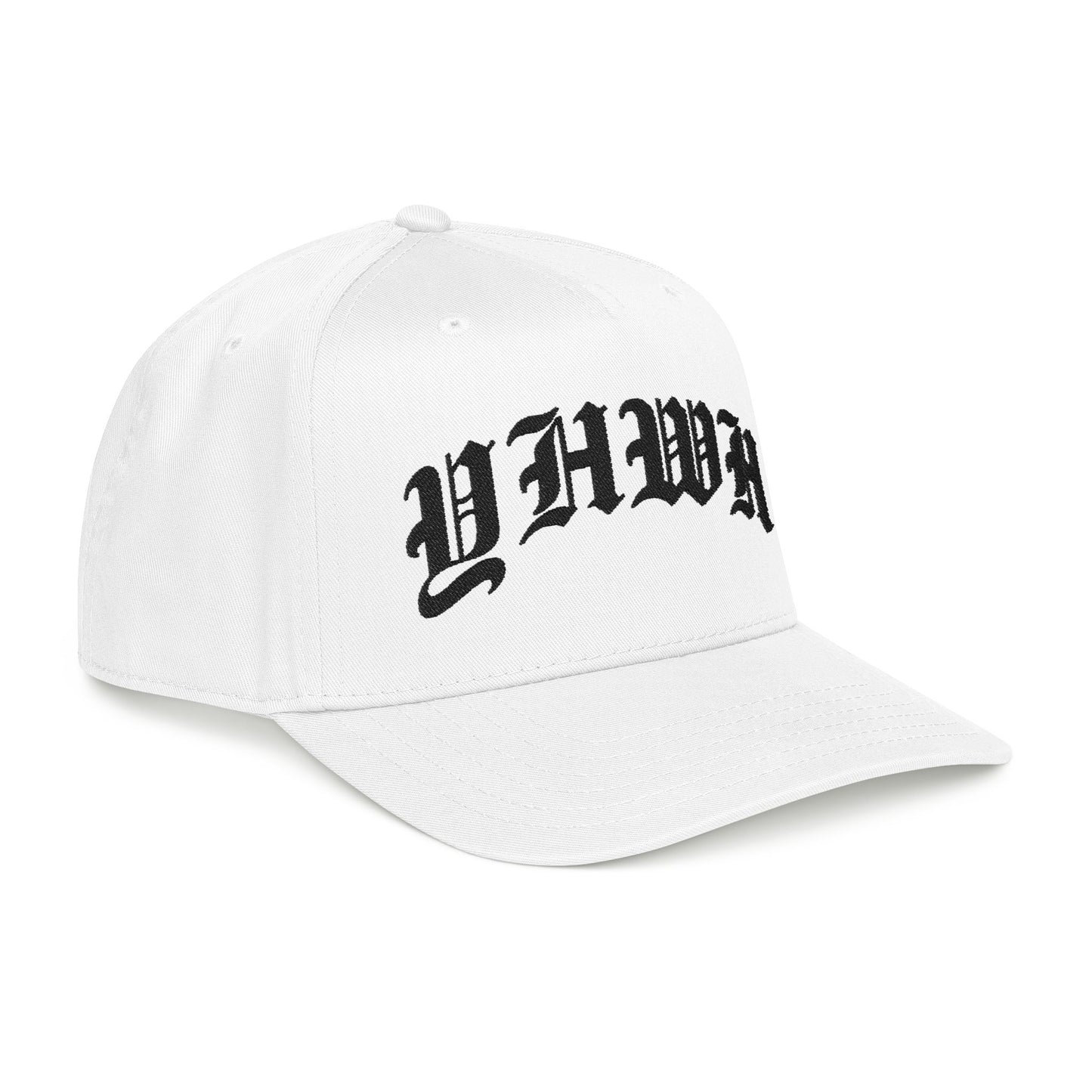 White 'YHWH' Baseball Cap