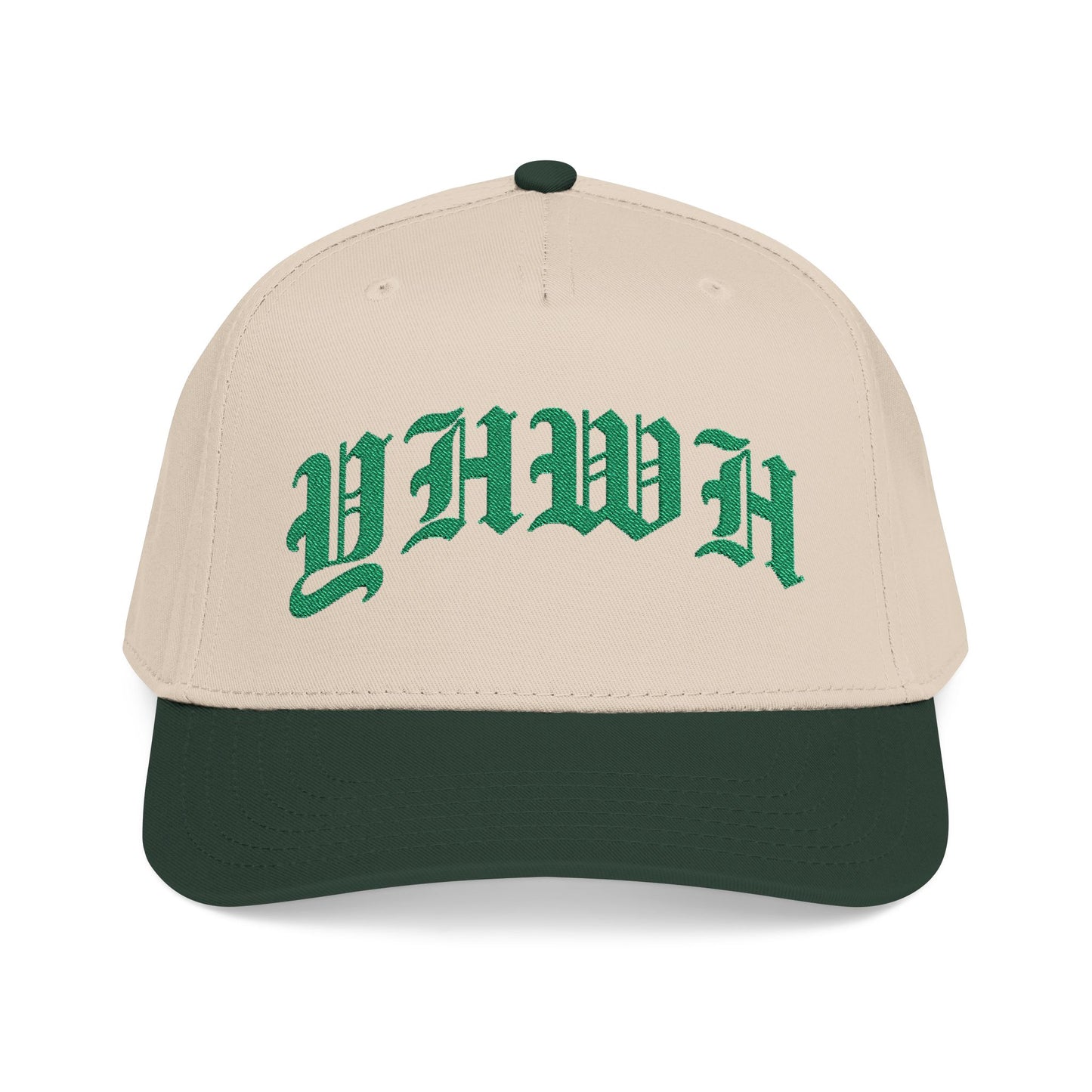 Green 'YHWH' Baseball Cap