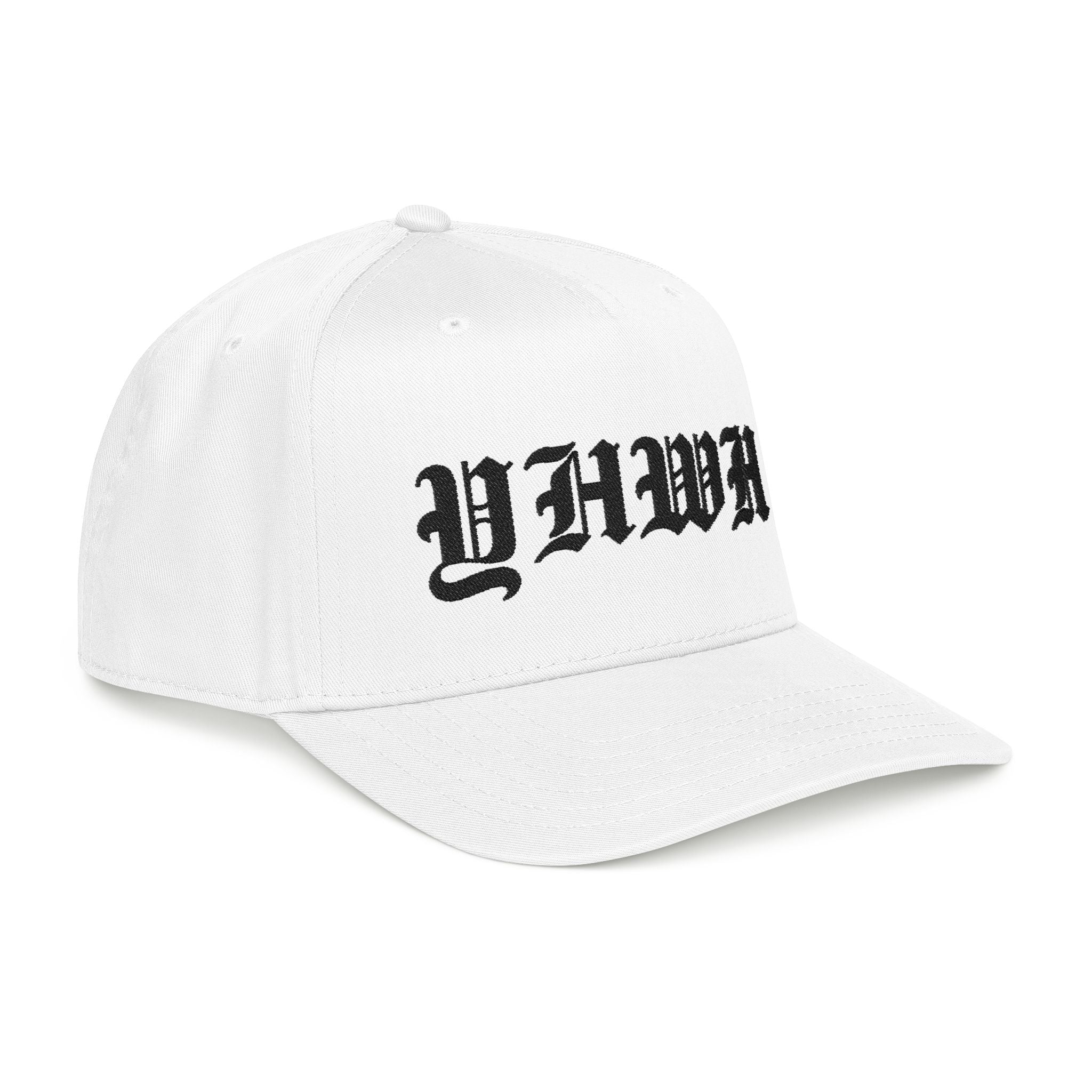 White 'YHWH' Baseball Cap